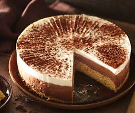 Entremets aux deux chocolats