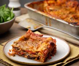 Sun-dried Tomato Pesto Lasagne