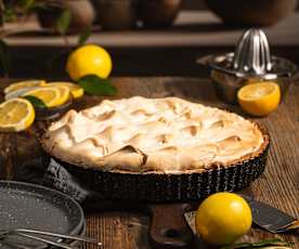 Tarta cytrynowa z pianą z białek