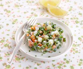 Macédoine de légumes nouveaux