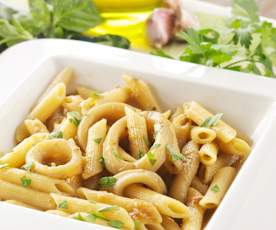 Pasta con calamares