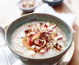 Buchweizen-Apfel Müsli