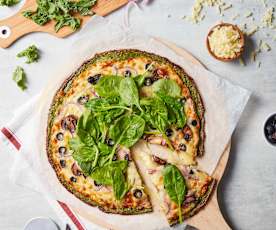 Gluten-Free Veggie Pizza Crust