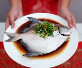 Cantonese Steamed Fish