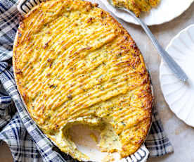 Brandade de merlan  à la moutarde