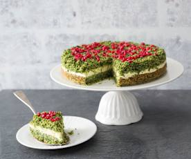 Spinach and lemon cake