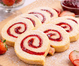 Bahulu Gulung (Malay Roll Cake)