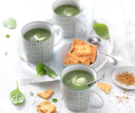 Crème d'épinards