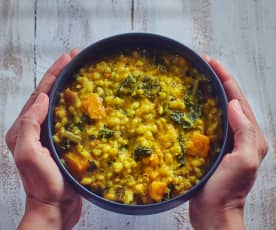 Zuppa al profumo di curcuma