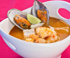 Sopa de mariscos