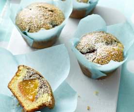 Nectarine Poppy Seed Muffins