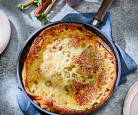 Rhabarber Dutch Baby