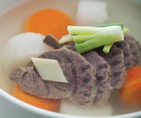 清燉蘿蔔牛肉湯