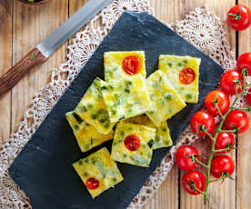 Frittata primavera al vapore