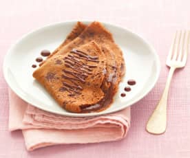 Crêpes al cioccolato (senza glutine)