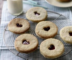 Jam Sandwich Biscuits