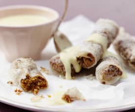 Rollitos de nueces y dátiles (sin gluten)