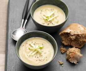 Celeriac and Apple Soup