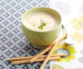 Soupe de carotte au tofu soyeux et graines germées - Cookidoo® – the  official Thermomix® recipe platform