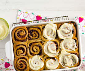 Strawberry Cinnamon Rolls