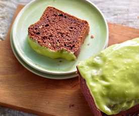 Plumcake al cioccolato con crema di avocado