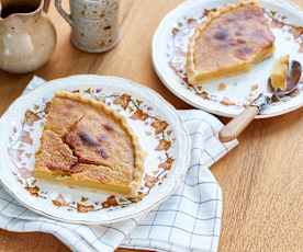 La tarte au sirop d'érable