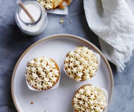 Vanilla honey cupcakes