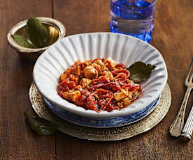 Spezzatino di pesce spada a Cottura Lenta