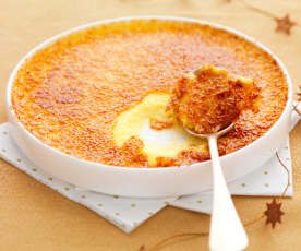 Crème brûlée au champagne