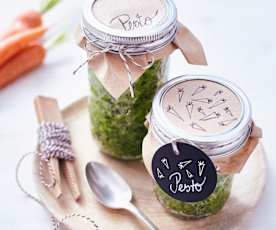 Pesto aux fanes de carotte