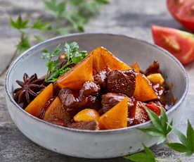 番茄土豆炖牛腩