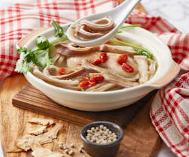 Pig's Stomach And White Pepper Soup