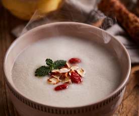 杏仁雪梨山药糊