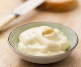 Mayonesa higienizada