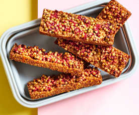 Raspberry crumble bars