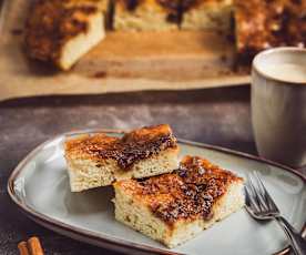 Brunsviger (dänischer Zimtkuchen)