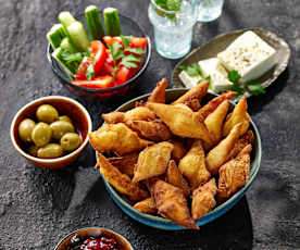 Petulla (albanische Frühstückspfannkuchen)