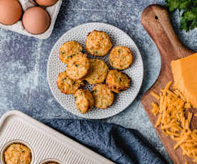 Cheesy Cauliflower Tots