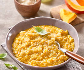 Risotto de potiron au lait de coco