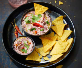 Tartinade pimentée de haricots rouges