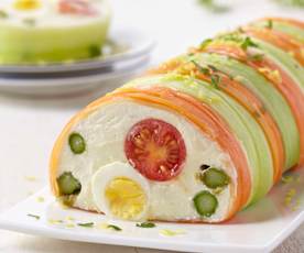 Terrine en fraîcheur de crudités