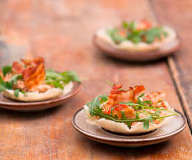 Parmezanowe koszyczki