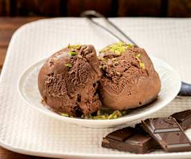 Glace au chocolat