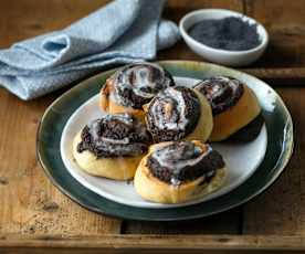 Mohnschnecken (vegan)