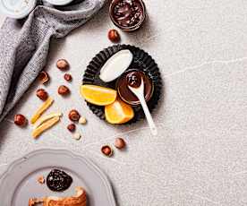 Haselnuss-Orangen-Creme