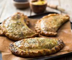 Broccoli mustard pasties