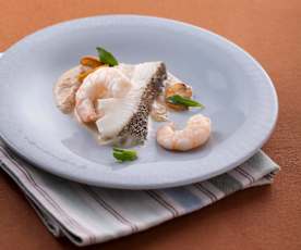 比目魚佐香草奶油