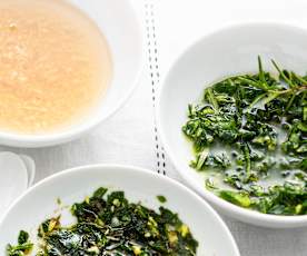 Marinades pour poisson - inspiration provençale