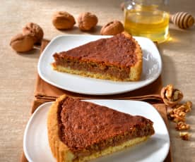 Crostata di frutta secca e miele