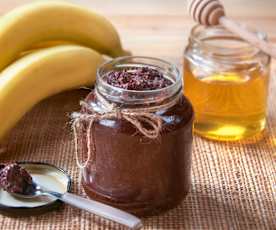 Crema golosa alle banane e miele